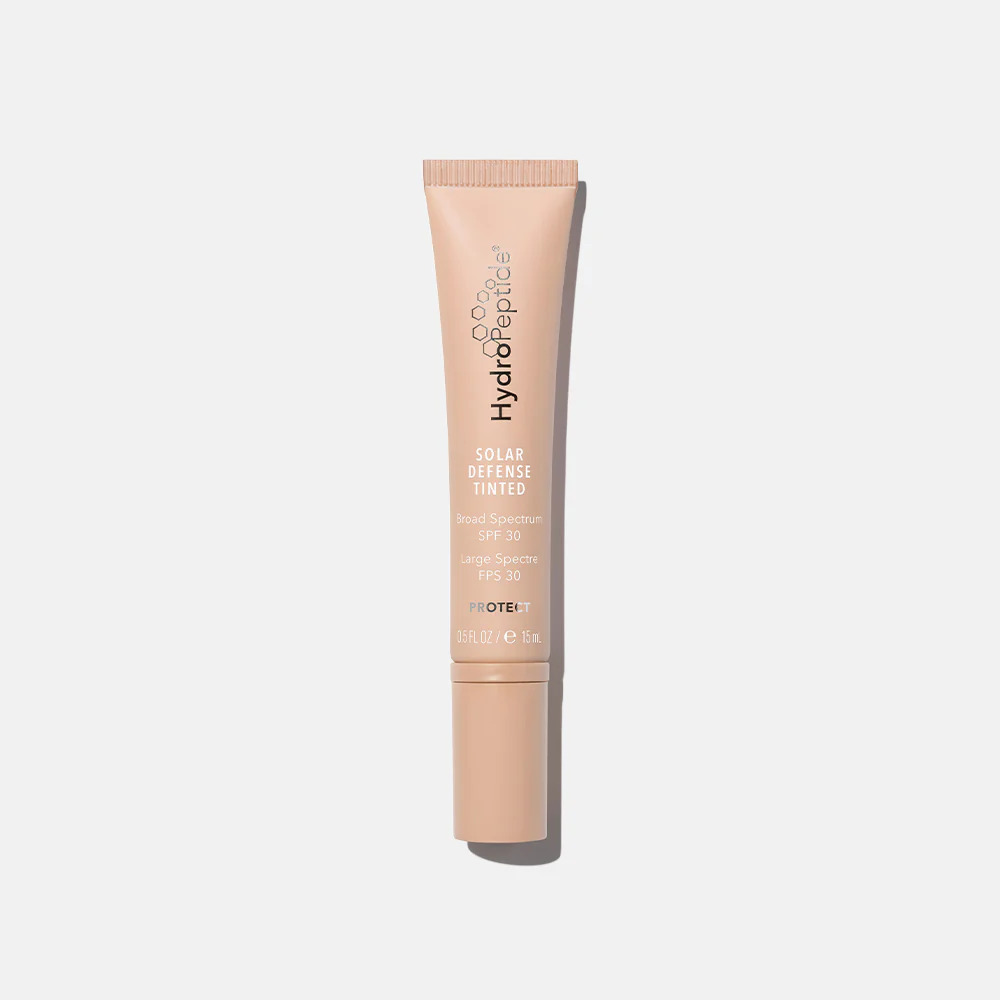 NEW Travel Size Сонцезахисний крем для обличчя з тоном HydroPeptide Solar Defense Tinted SPF30